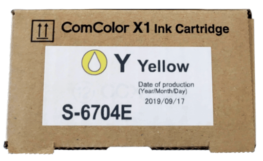 Tusz RISO ComColor X1 S-6704E yellow kartridż 1000ml